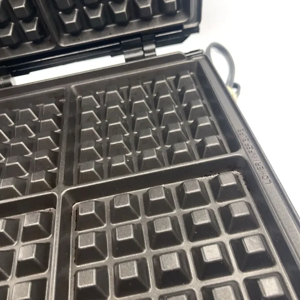 KRUPS Belgian Waffle Maker: Stainless Steel, Clean Plates -Tested